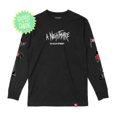 Nightmare On Elm Street Glow in the Dark Long Sleeve Retrokid
