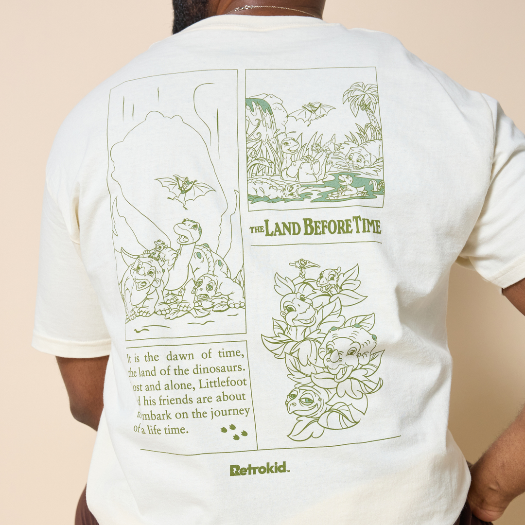 The Land Before Time Friends T-Shirt - Ivory
