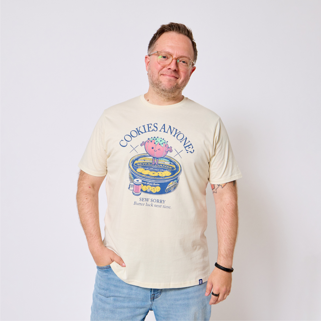 Retrokid Originals Sew Sorry T-Shirt - Ivory