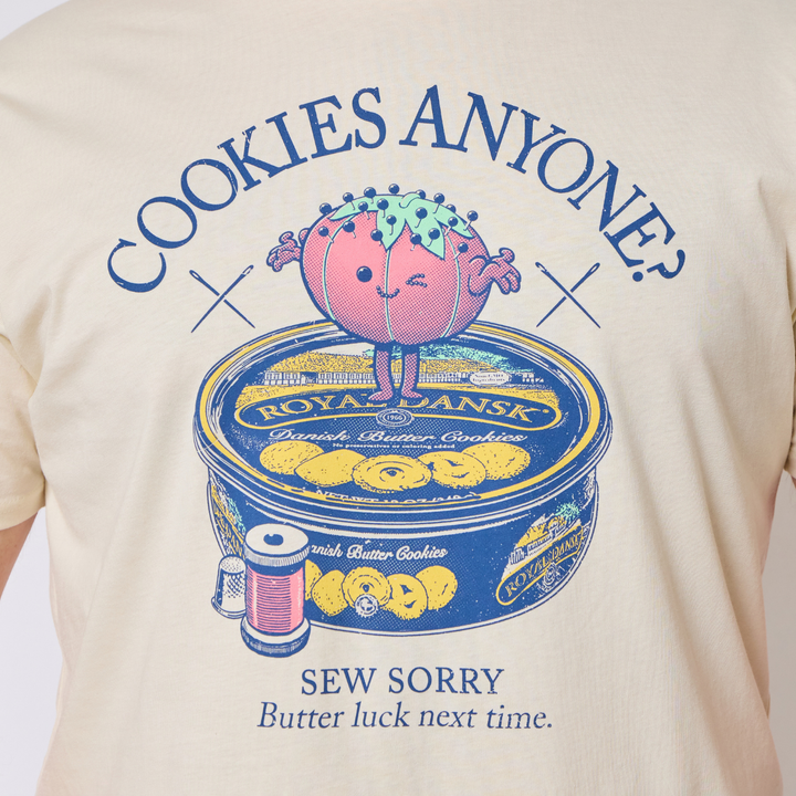 Retrokid Originals Sew Sorry T-Shirt - Ivory