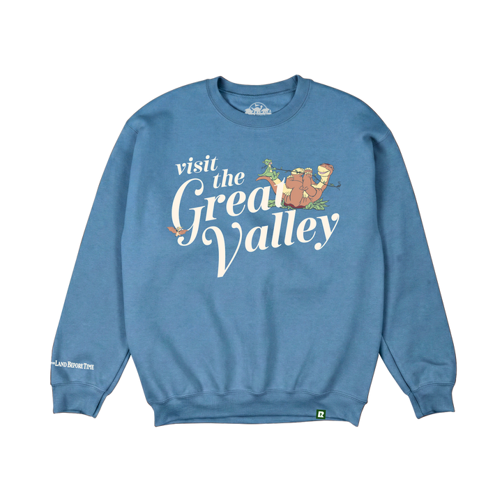 The Land Before Time Great Valley Crewneck - Indigo
