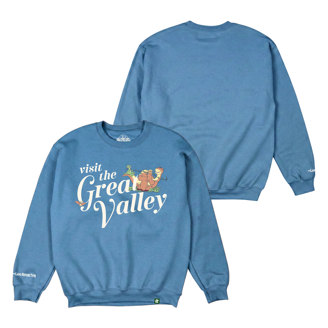 The Land Before Time Great Valley Crewneck - Indigo