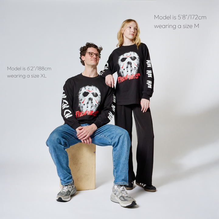 Friday The 13th Vorhees Long Sleeve Retrokid