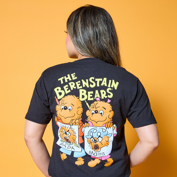 Berenstain Bears Art Attack T-Shirt - Black
