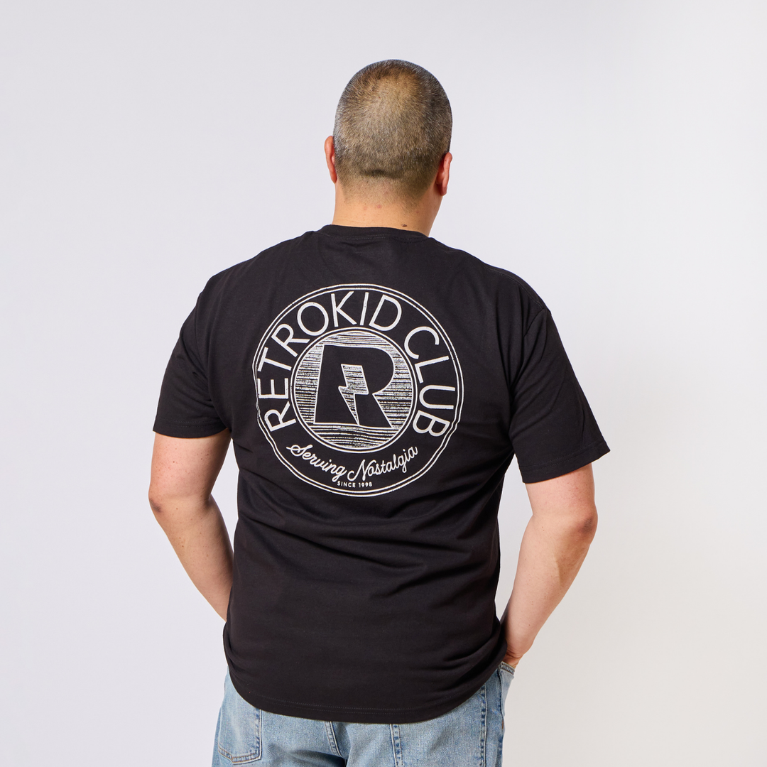 Retrokid Originals Be A Kid T-Shirt - Black