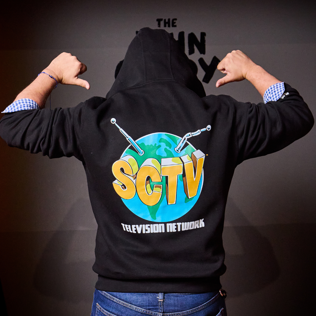 SCTV Crew Full-Zip Hoodie - Black