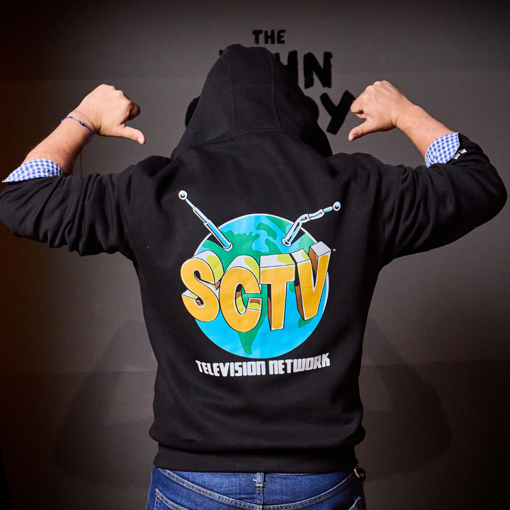 SCTV Crew Full-Zip Hoodie - Black