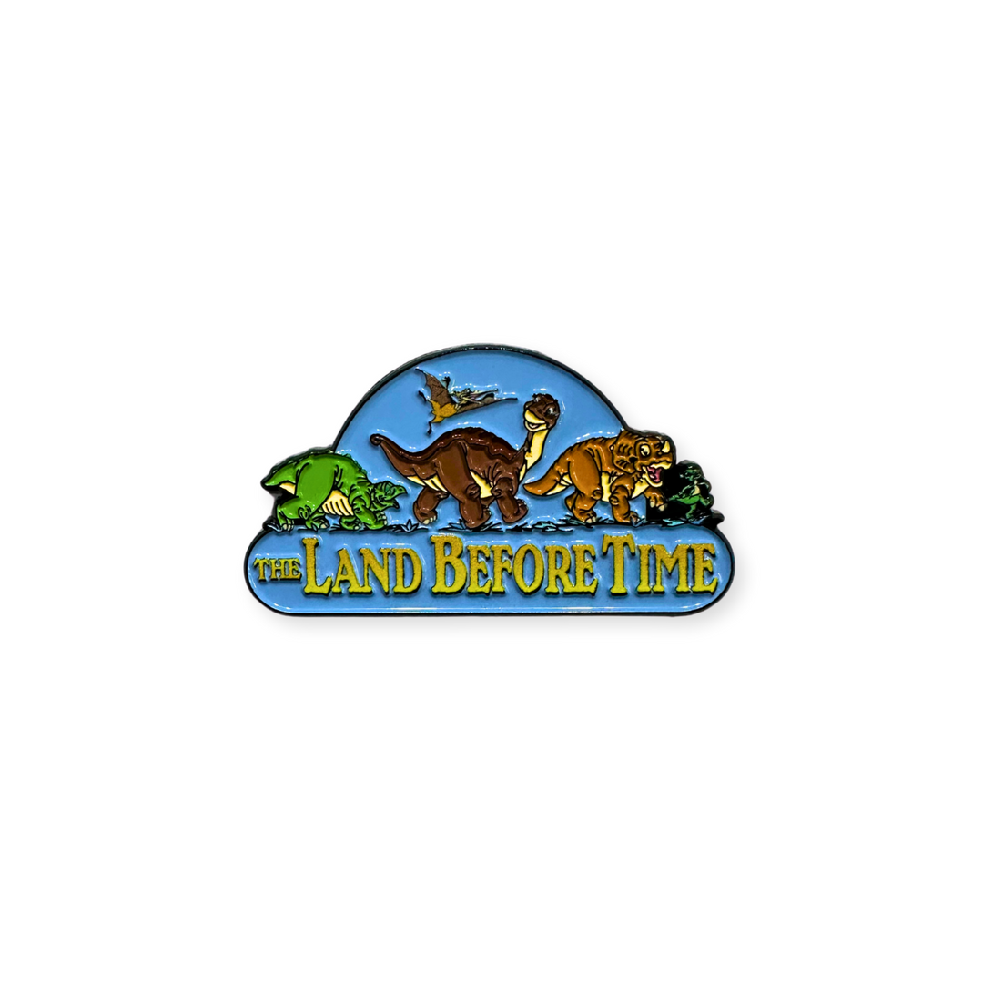The Land Before Time Logo Enamel Pin