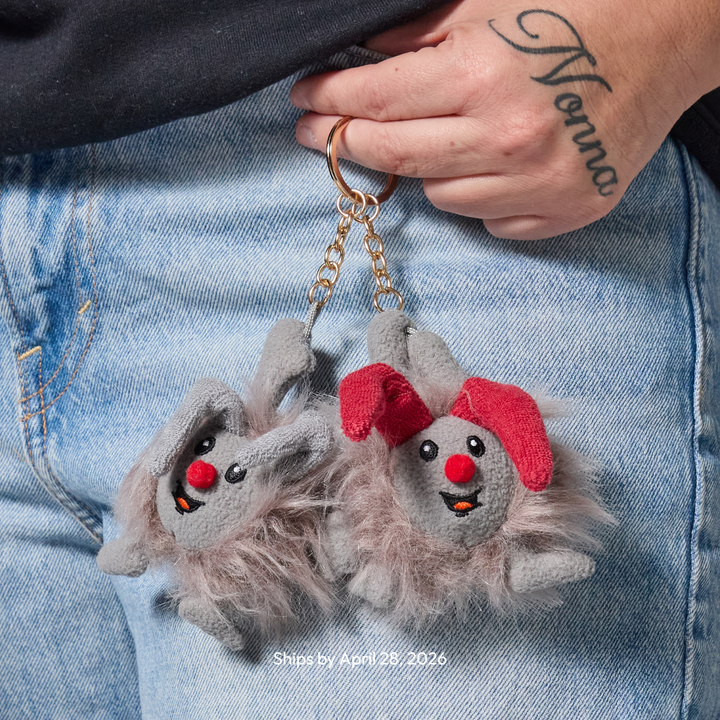 Big Comfy Couch Dustbunnies Bag Charm