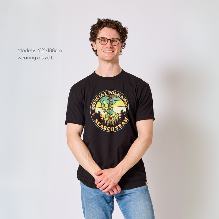 TVO Polkaroo Search Team Tee - Black