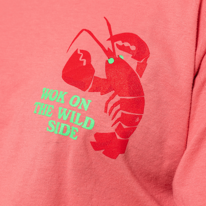 Wok With Yan Stephen Yan Take A Wok On The Wild Side Watermelon Lobster T-Shirt