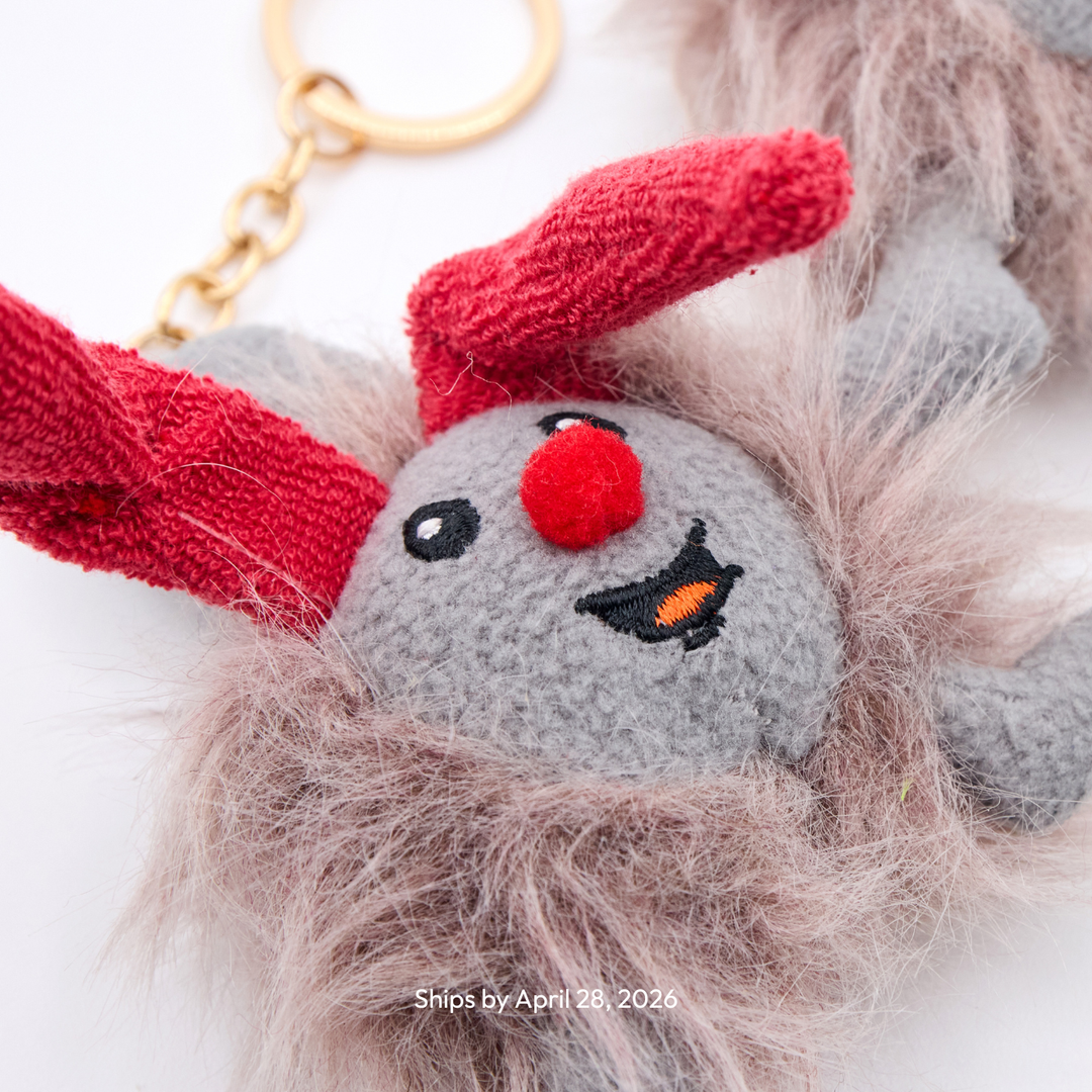 Big Comfy Couch Dustbunnies Bag Charm