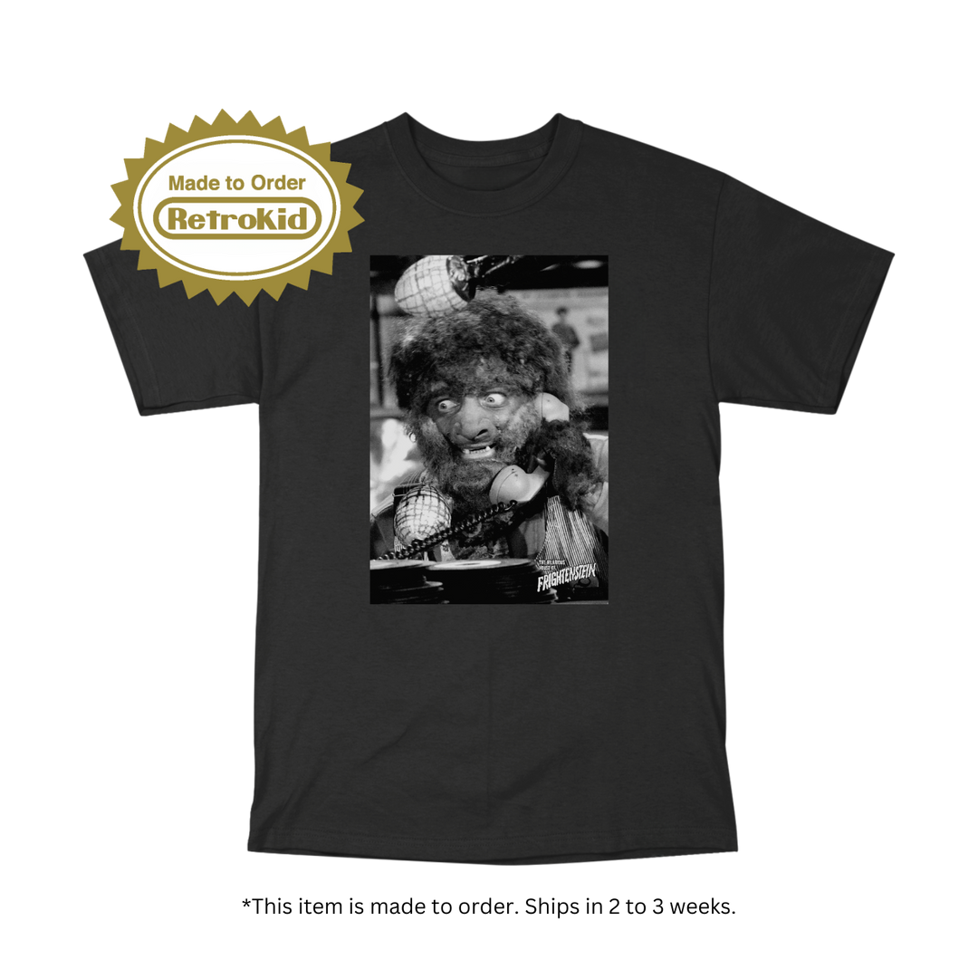 Hilarious House of Frightenstein Wolfman T-Shirt - Black [Made to Order]