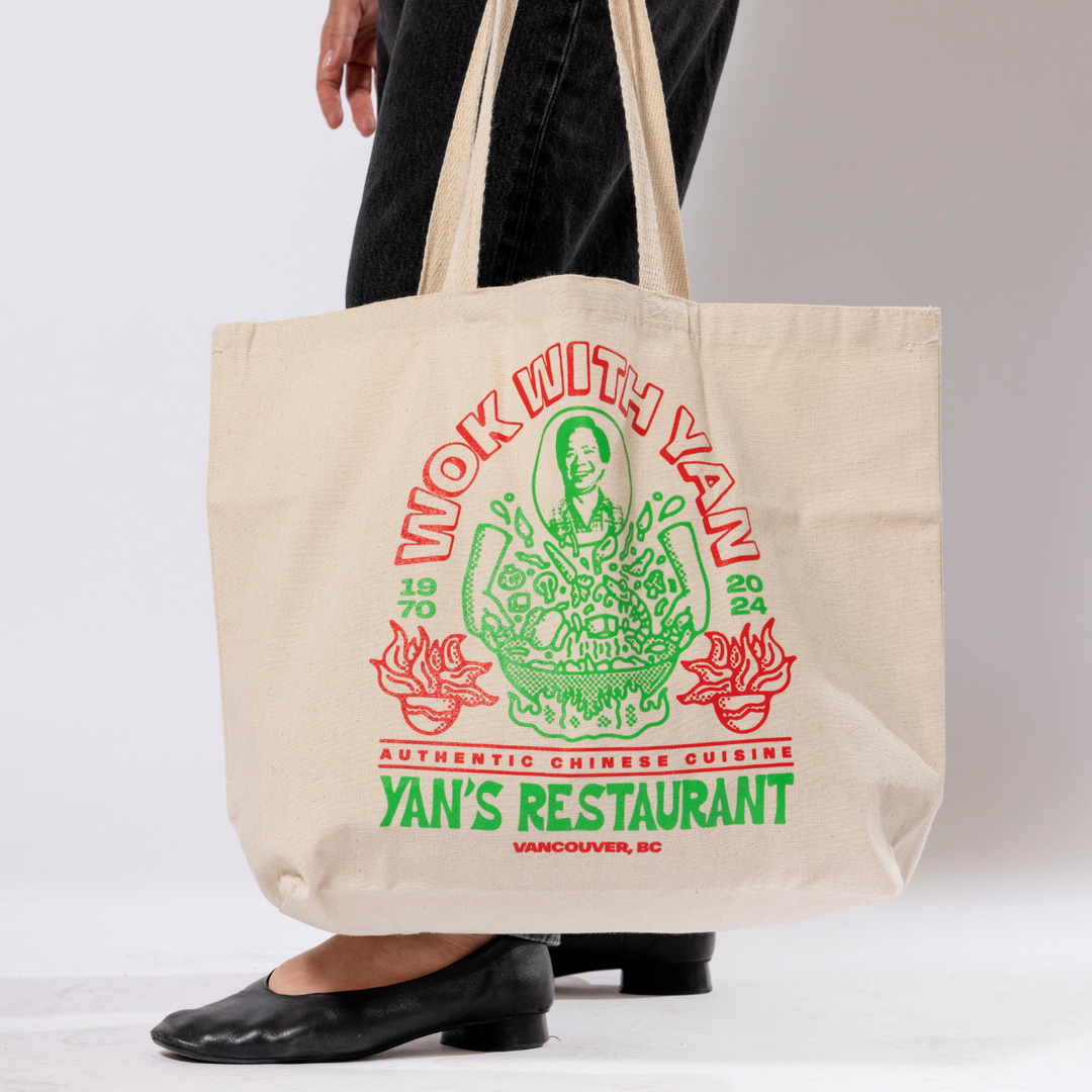 Wok With Yan Stephen Yan Restaurant boringfriends Yan's Restaurant Takeout Tote Bag