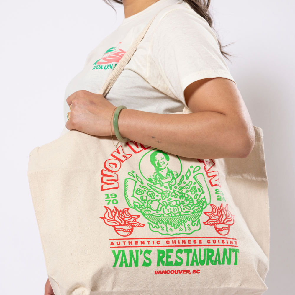 Wok With Yan Stephen Yan Restaurant boringfriends Yan's Restaurant Takeout Tote Bag