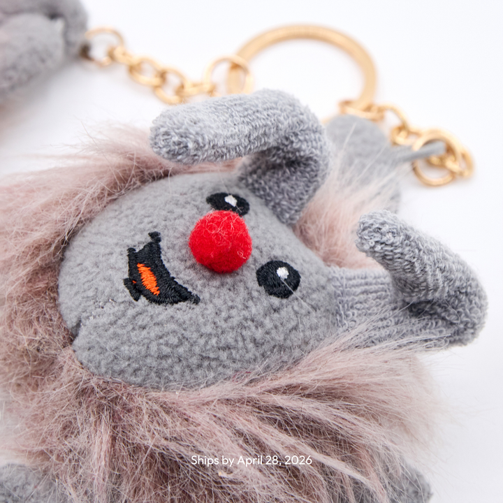 Big Comfy Couch Dustbunnies Bag Charm