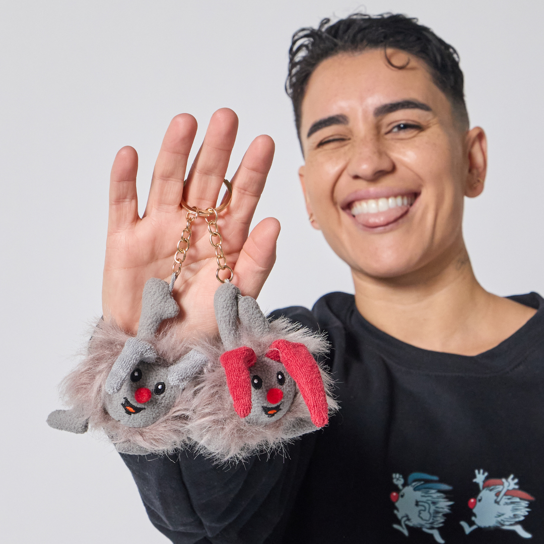 Big Comfy Couch Dustbunnies Bag Charm