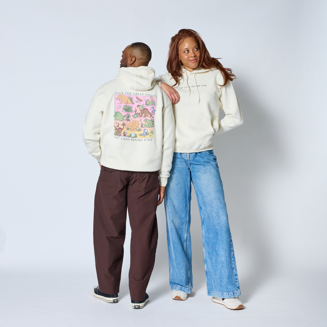 The Land Before Time Great Valley Hoodie - Bone