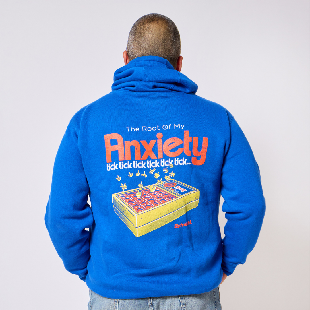 Retrokid Originals Anxiety Hoodie - Royal