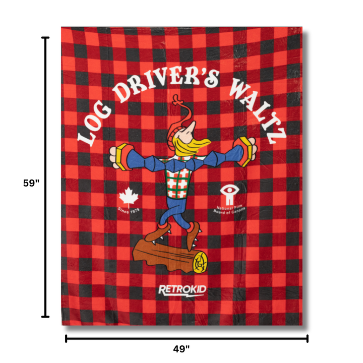 Log Driver's Waltz Sherpa Blanket