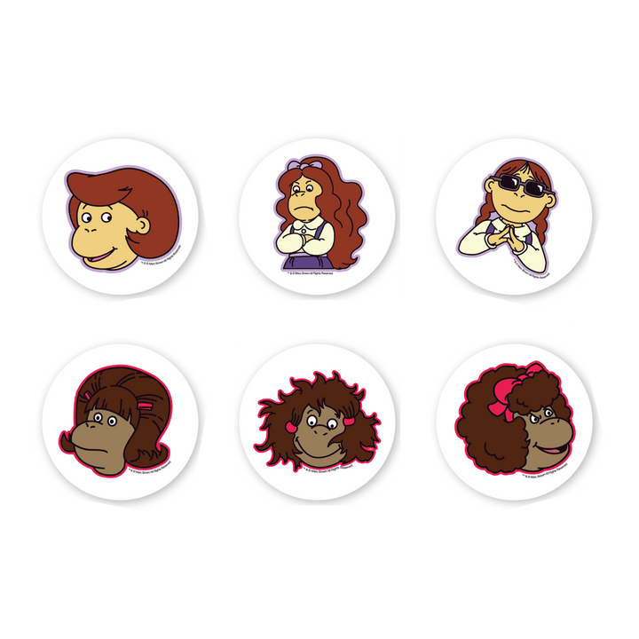 Arthur Besties Sticker Pack (6-Pack)