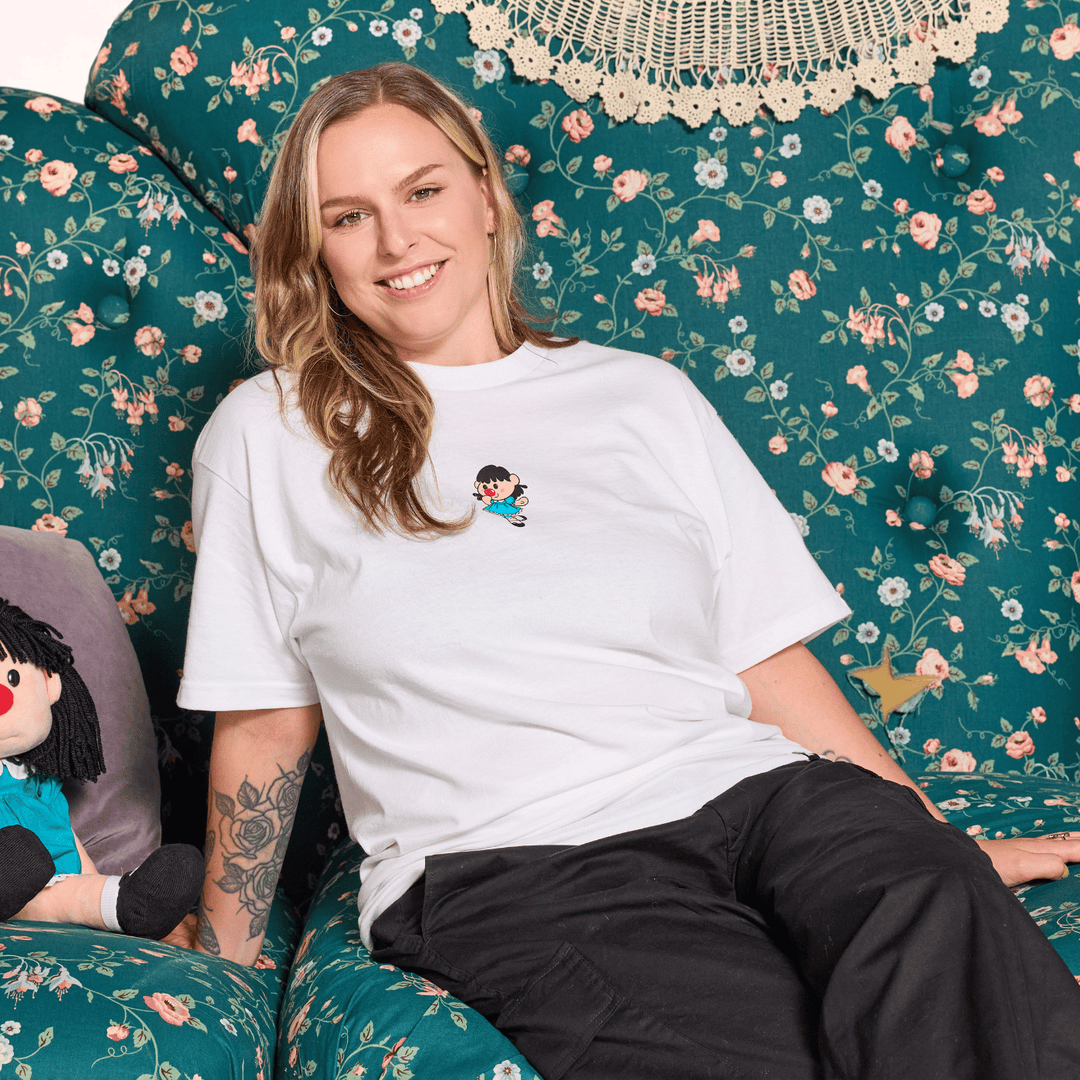 Big Comfy Couch Homebody T-Shirt - White