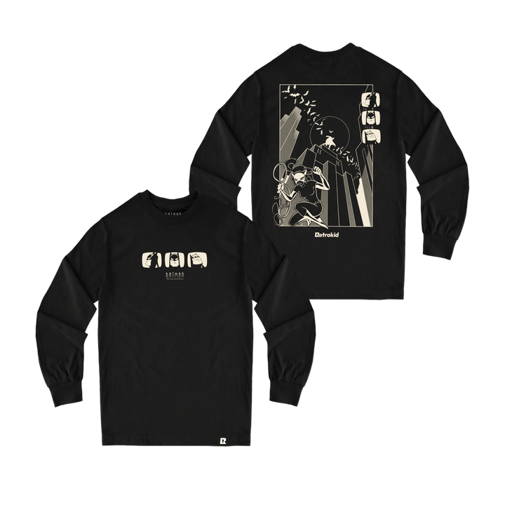 Batman The Animated Series Noir Long Sleeve - Black