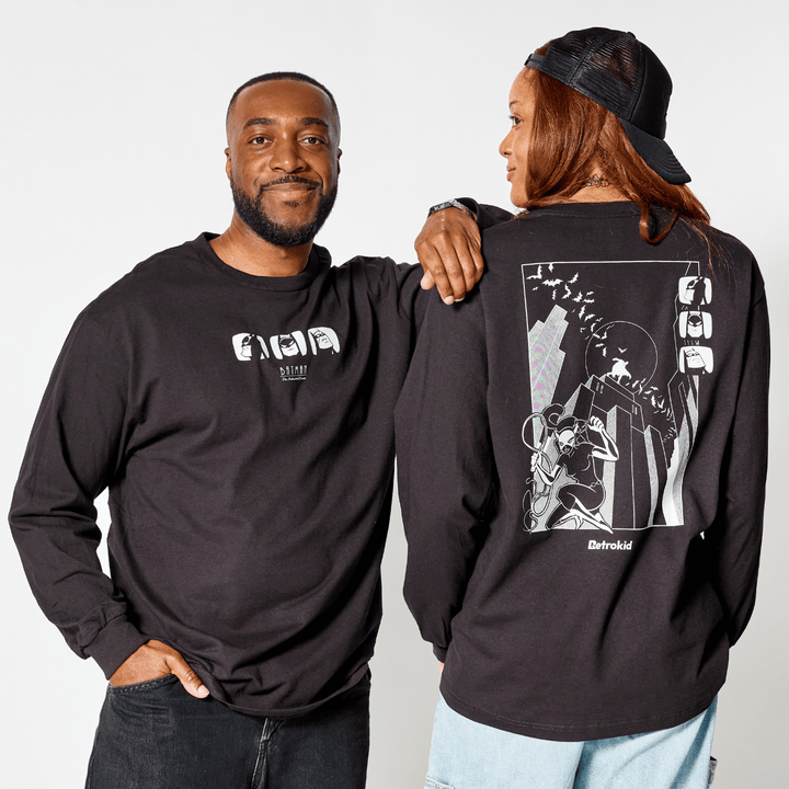 Batman The Animated Series Noir Long Sleeve - Black