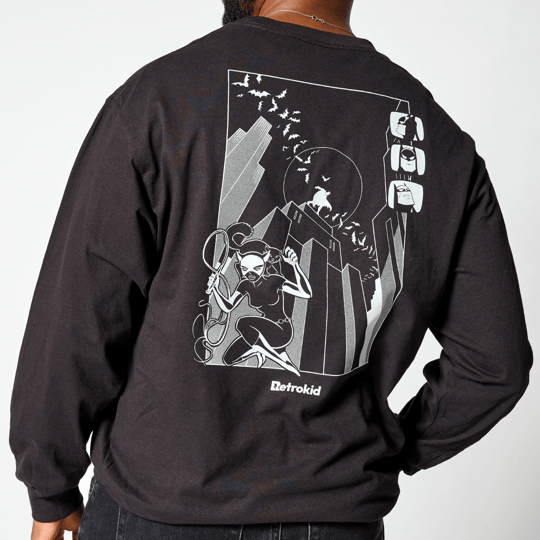 Batman The Animated Series Noir Long Sleeve - Black