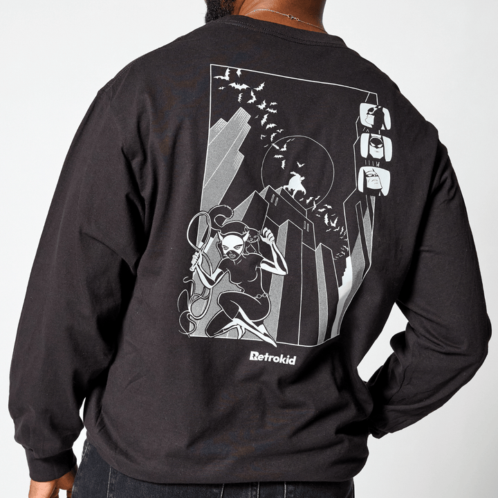 Batman The Animated Series Noir Long Sleeve - Black