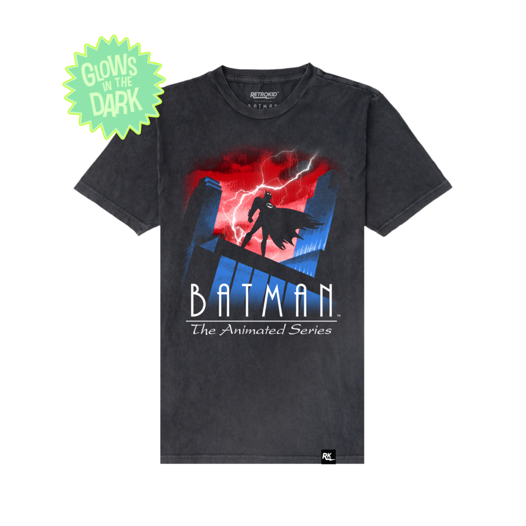 Batman The Animated Series Glow In The Dark T Shirt