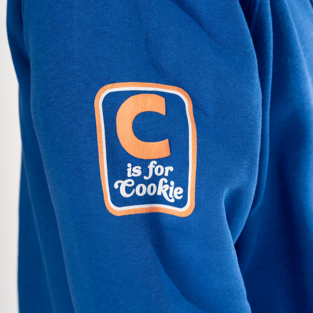 Sesame Street C is for Cookie Hoodie - Royal