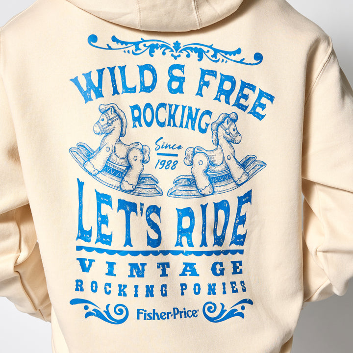 Fisher Price Rocking Ponies Hoodie - Ivory