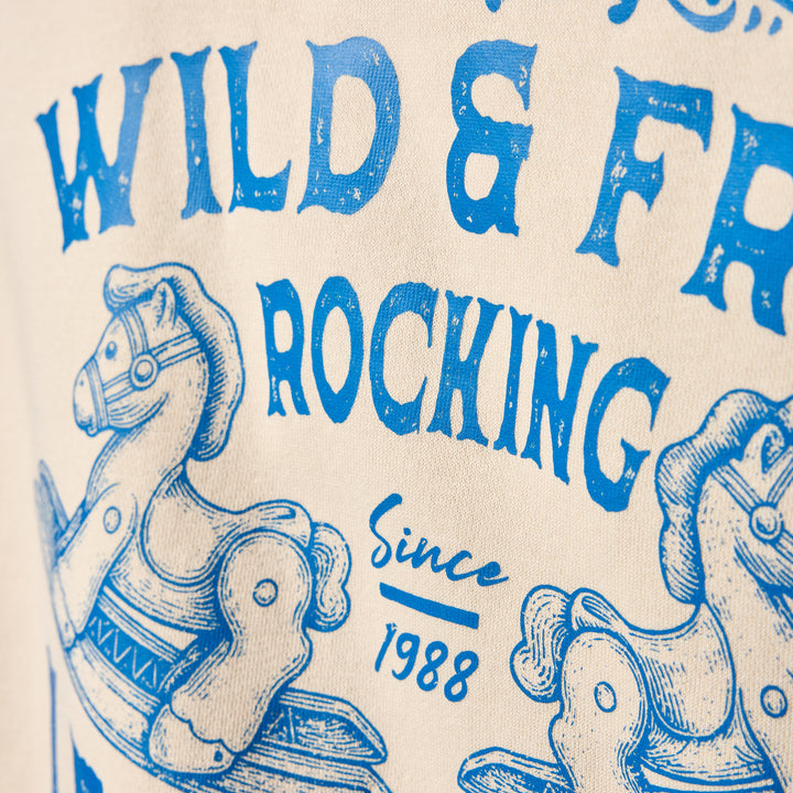 Fisher Price Rocking Ponies Hoodie - Ivory