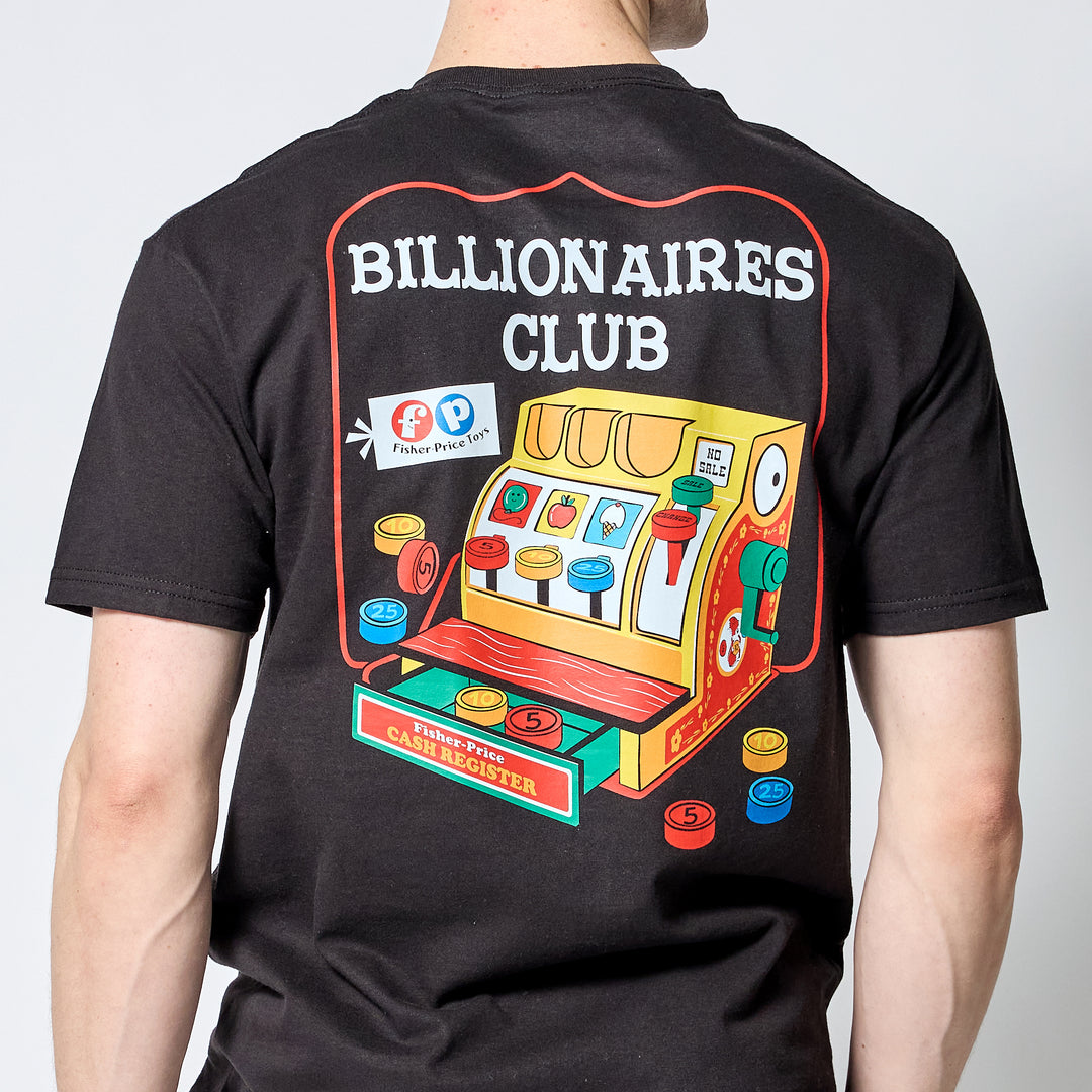 Fisher Price Billionaires Club T-Shirt - Black