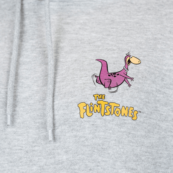 Flintstones Dino Hoodie - Heather Grey