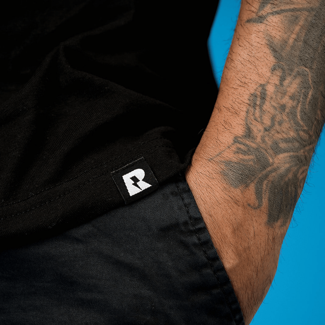 Flintstones Bedrock Fitness T-Shirt - Black