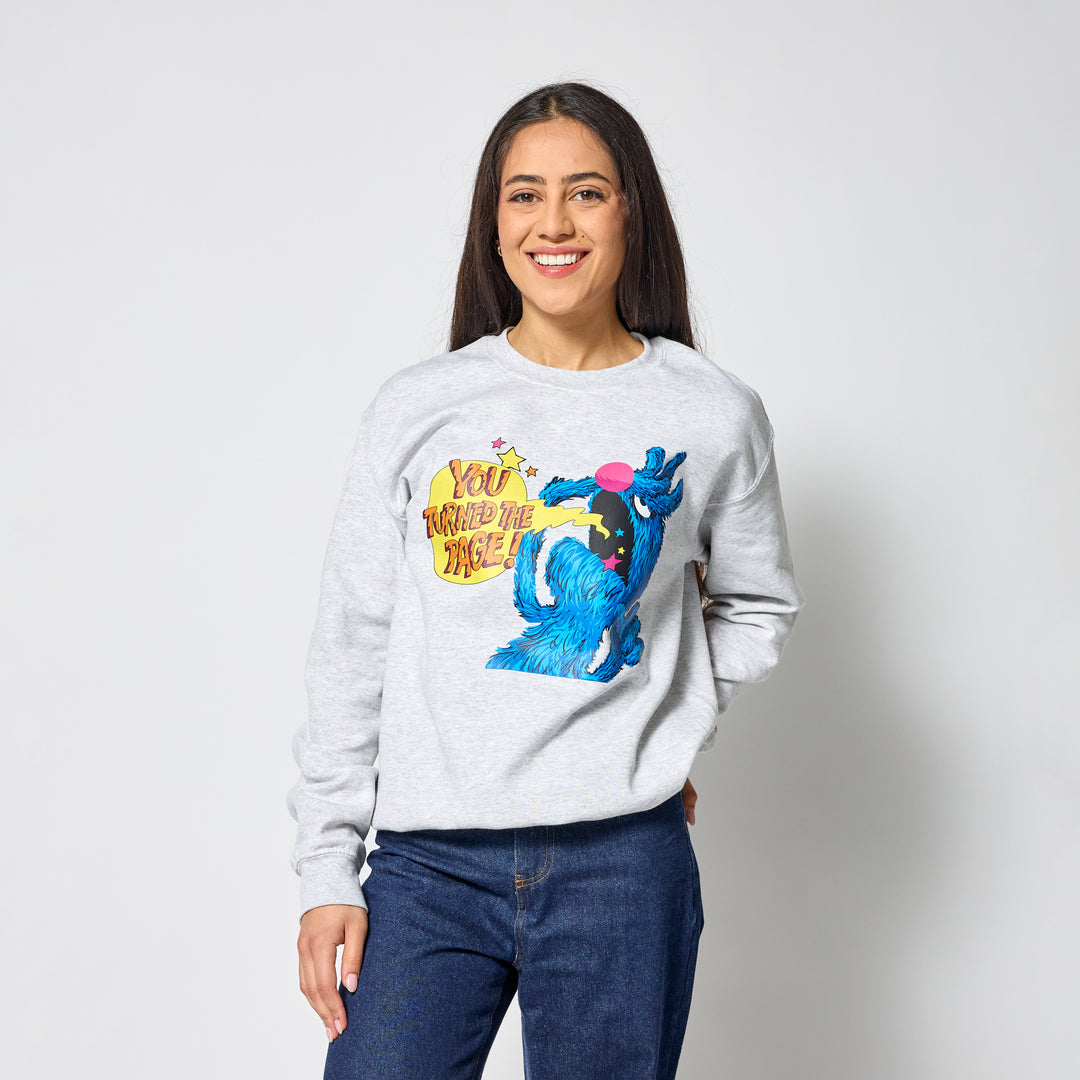 Monster at the End of This Book Crew - Ash Grey