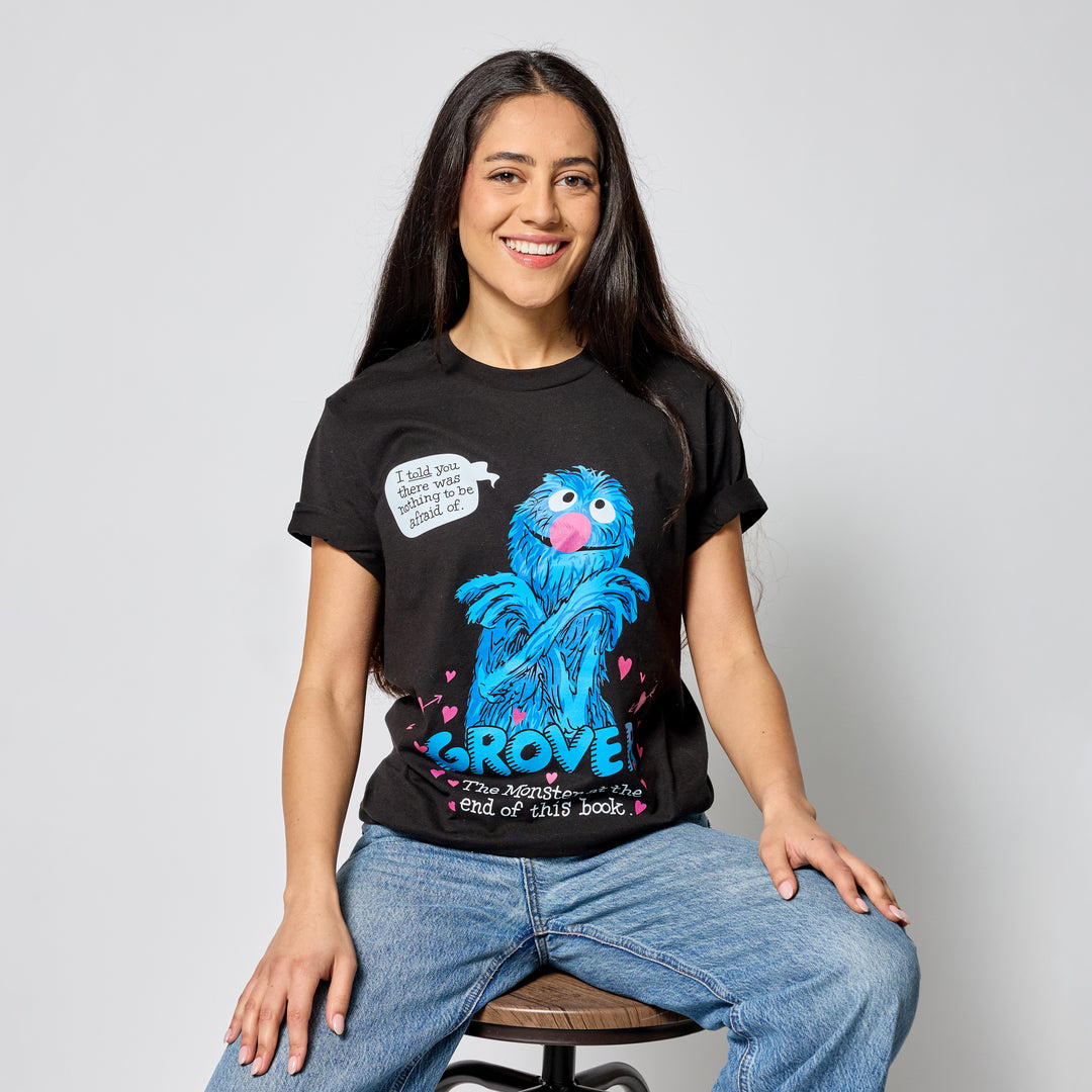 Monster at the End of This Book T-Shirt - Black