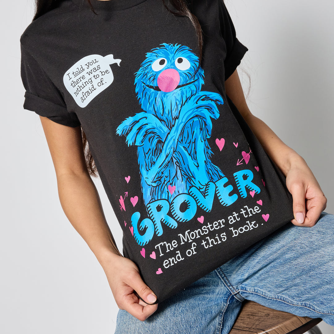 Monster at the End of This Book T-Shirt - Black