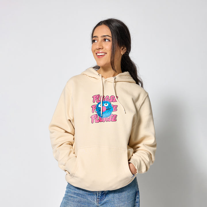 Monster at the End of This Book Hoodie - Ivory