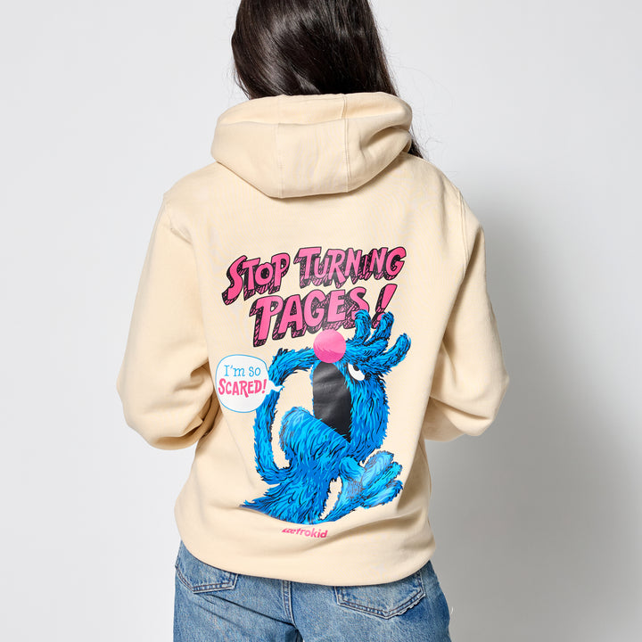 Monster at the End of This Book Hoodie - Ivory