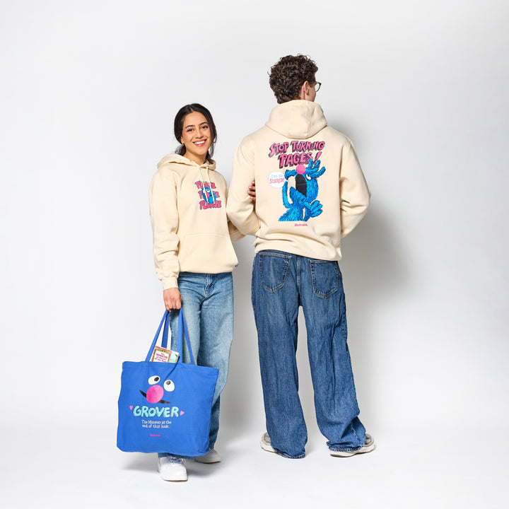 Monster at the End of This Book Hoodie - Ivory