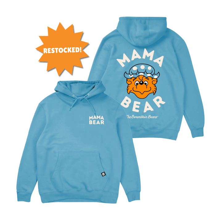 Berenstain Bears Mama Bear Hoodie - Ocean