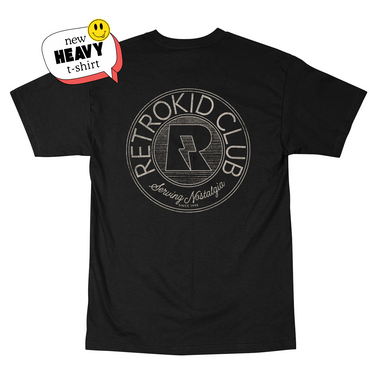 Retrokid Originals Be A Kid T-Shirt - Black