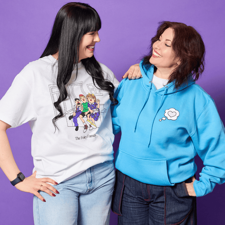 Big Comfy Couch Foley Family T-Shirt - White