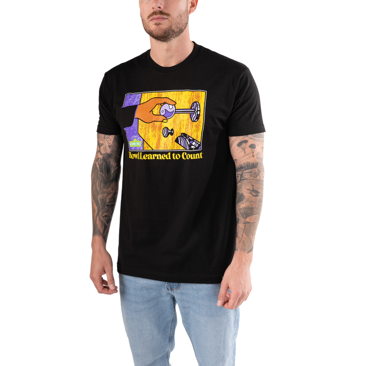 Sesame Street Pinball T-Shirt - Black