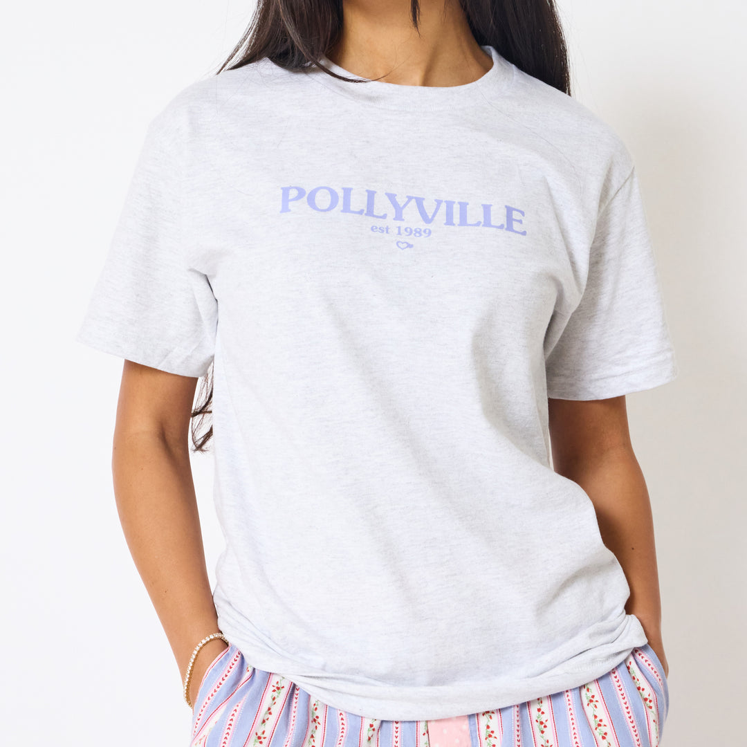 Polly Pocket™ Pollyville T-shirt - Ash Grey