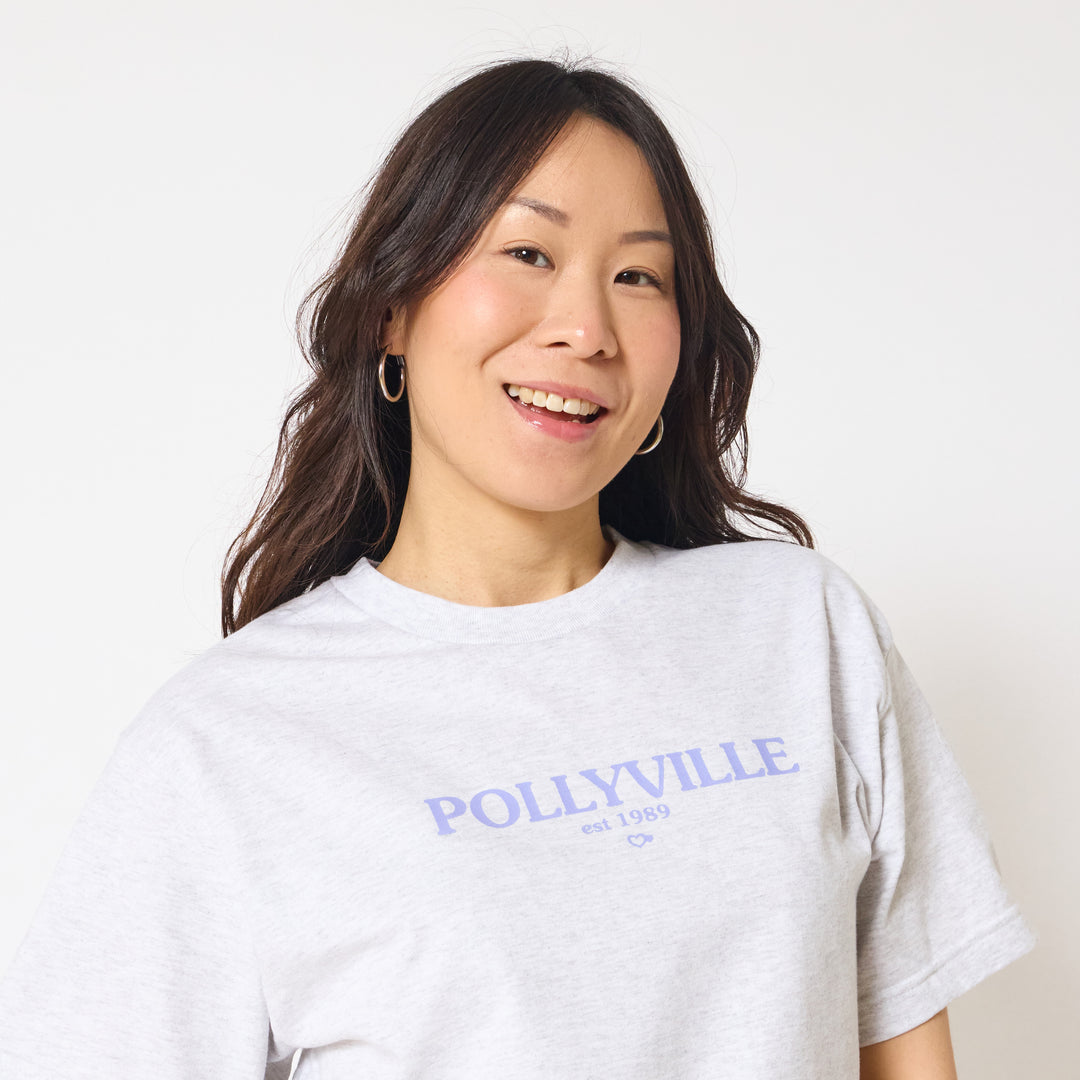 Polly Pocket™ Pollyville T-shirt - Ash Grey