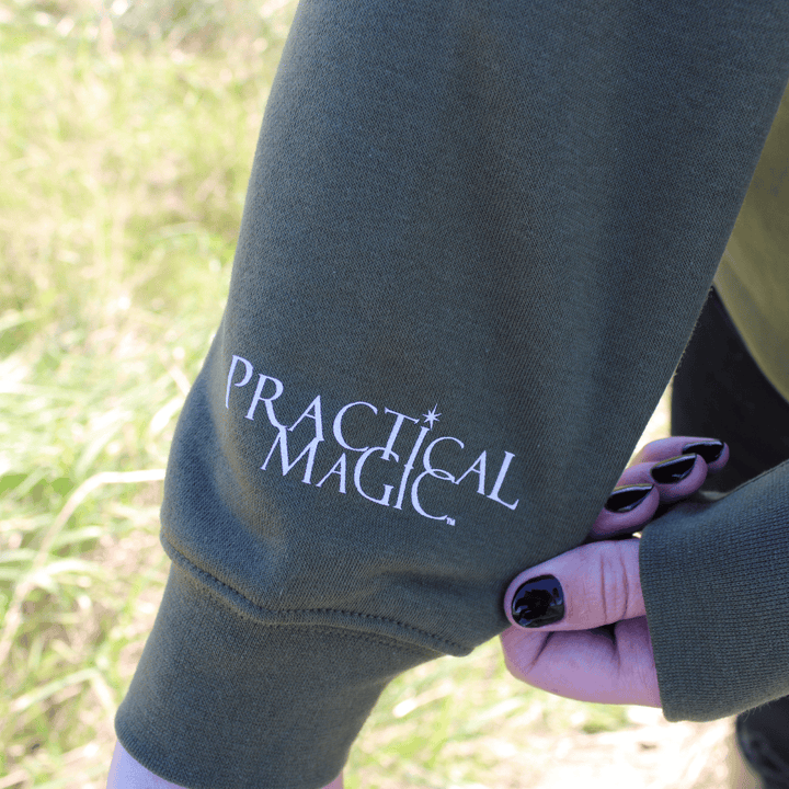 Practical Magic Maria's Island Crewneck - Olive